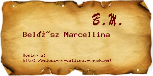 Belász Marcellina névjegykártya